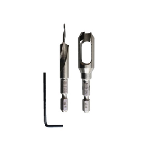 Mũi khoan gỗ hai tầng và tạo mộng Star-M, bằng thép carbon, No.58S-S3080 [MADE IN JAPAN]