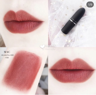 Son MAC DEVOTED TO CHILI màu 316 [ Hàng Auth mới về]