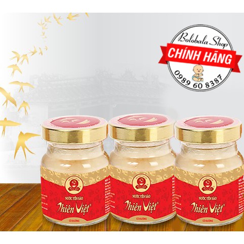 Nước yến sào Thiên Việt lọ 70ml có đường - Hàng tặng