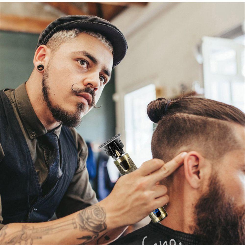 Tông Đơ Cạo Râu Điện Sạc USB Không Dây Cho Nam