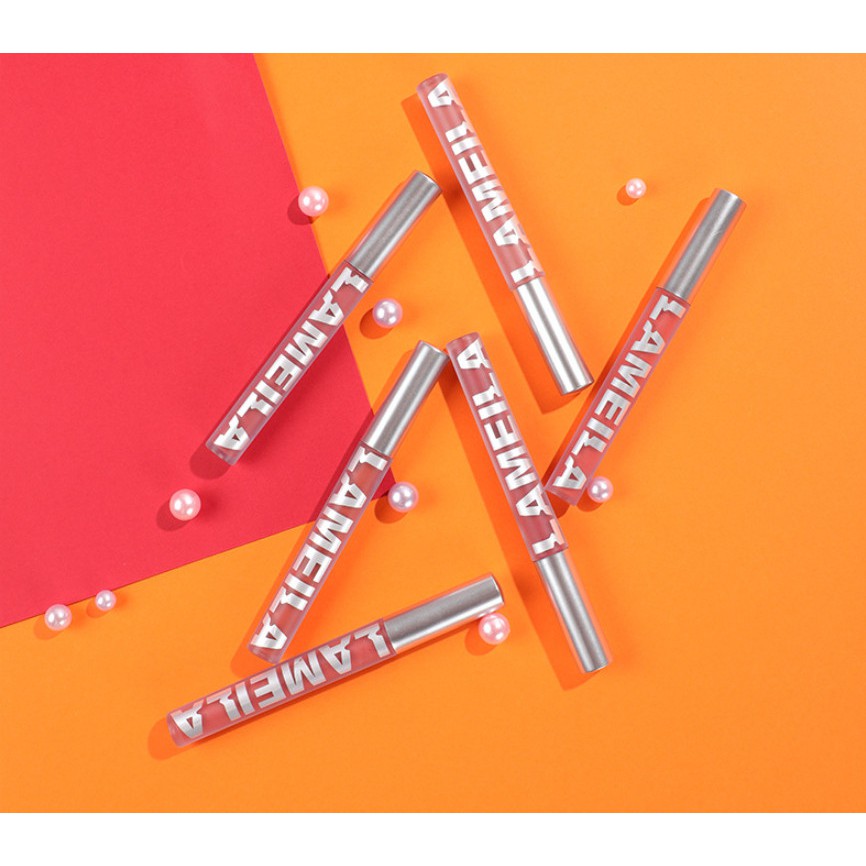 Son Kem Lameila Bạc Lipgloss 3.5g mềm mịn lâu trôi  nội địa sỉ tốt - DREAM STORE