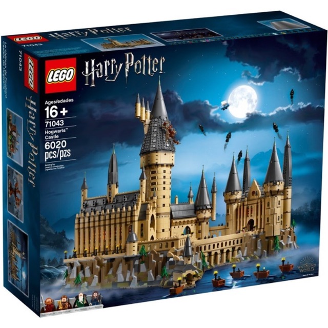 Lego 71043 Hogwarts Castle Lâu đài Hogwarts trong Harry Potter Cậu bé phù thuỷ chính hãng như hình