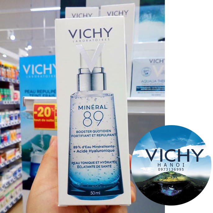 [Chính Hãng] Dưỡng Khoáng Cô Đặc Và Phục Hồi Da Vichy Minéral 89 50ml