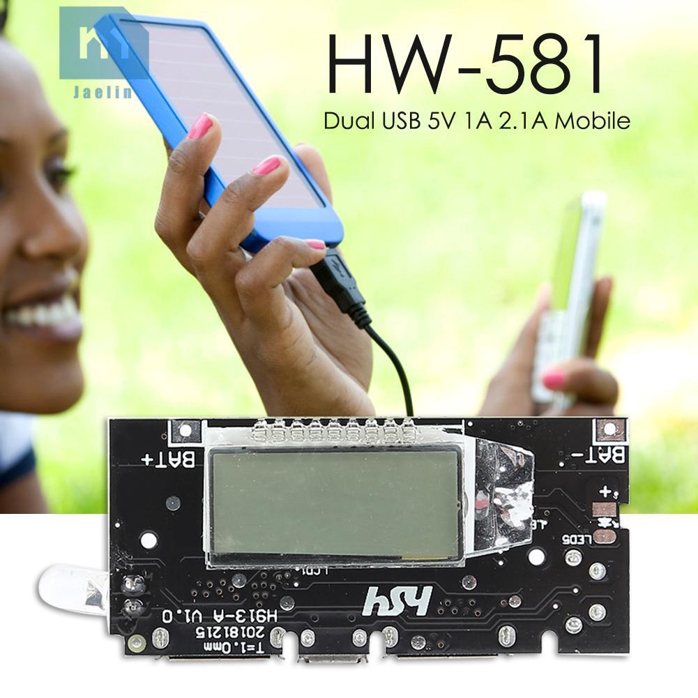 Pin Sạc Dự Phòng 5v 1a 2.1a 18650