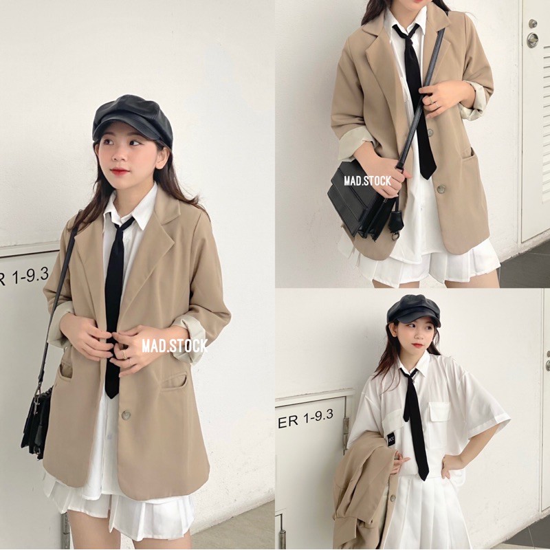 🌿 ÁO KHOÁC BLAZER 2 LỚP DỄ THƯƠNG 🌿 | BigBuy360 - bigbuy360.vn