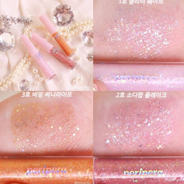 Nhũ Mắt PERIPERA SUGAR TWINKLE LIQUID GLITTER