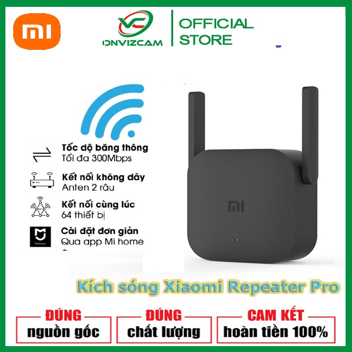 Bộ kích sóng wifi Mercury / Xiaomi cực mạnh,bộ chuyển tiếp sóng wi-fi ONVIZCAM Phân phối