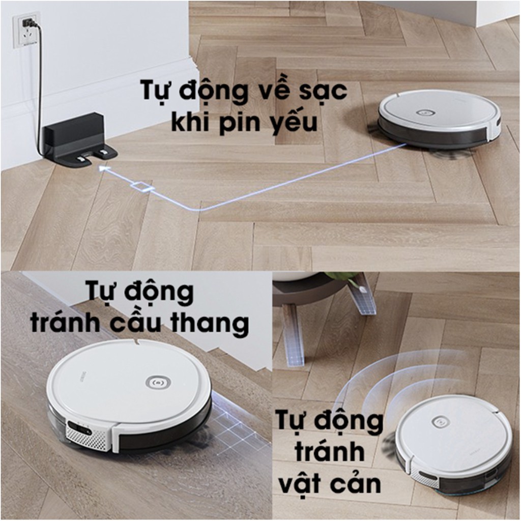 [Quốc tế] [BH 18tháng] Robot U2 Pro hút bụi lau nhà chuyên nghiệp thú cưng