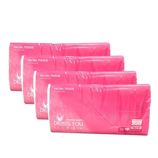 Khăn giấy rút Blessyou (250 tờ x 2 lớp)