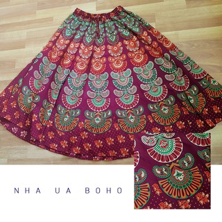 chân váy thổ cẩm