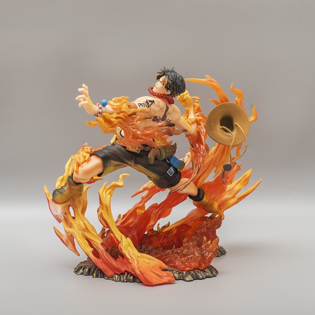 Mô hình One Piece Ace Hỏa Quyền, mô hình nhân vật Portgas D.Ace tung nắm đấm lửa Haki Shop