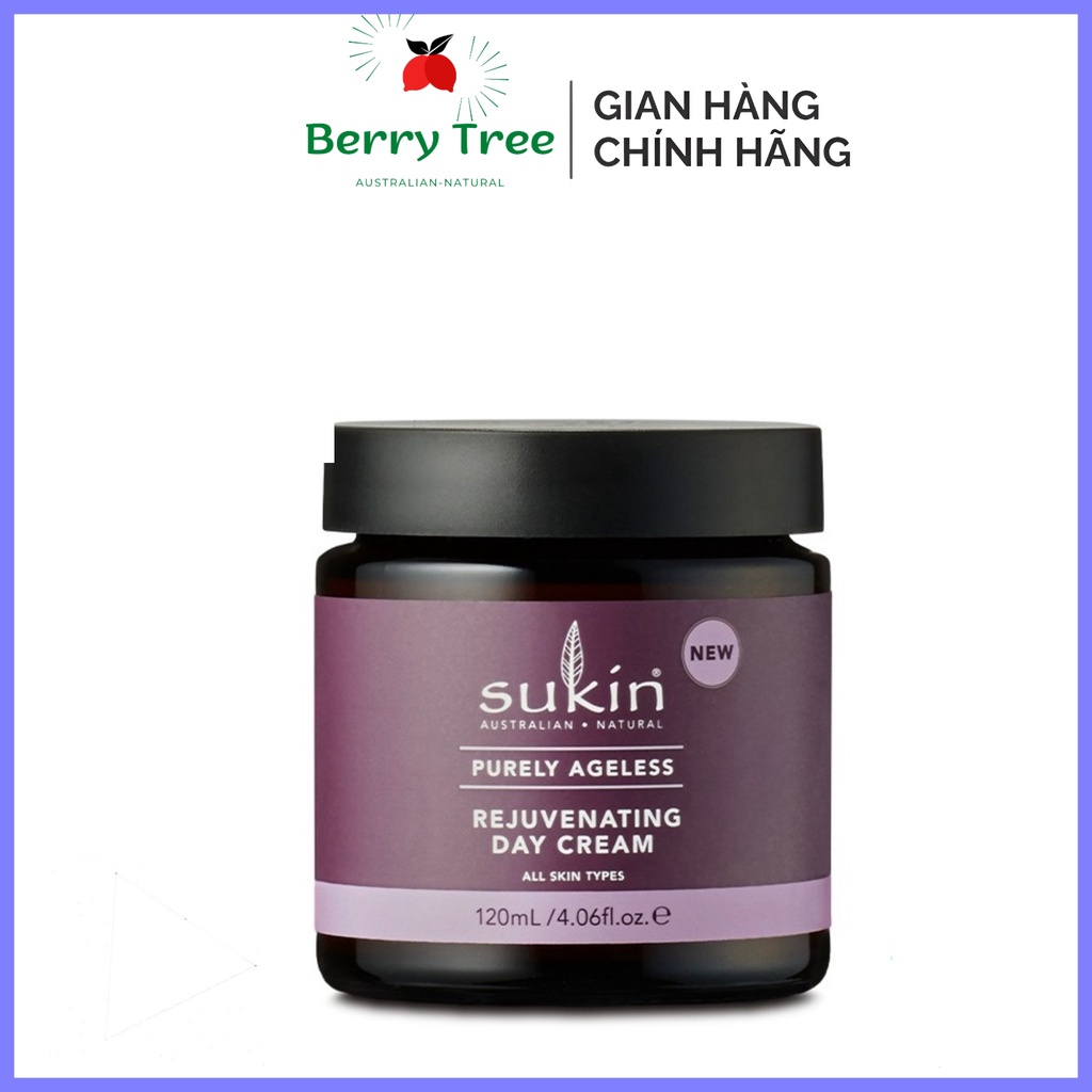 Sukin Kem Dưỡng Ngày Trẻ Hóa Da Purely Ageless Rejuvenating Day Cream 120ml (BR)