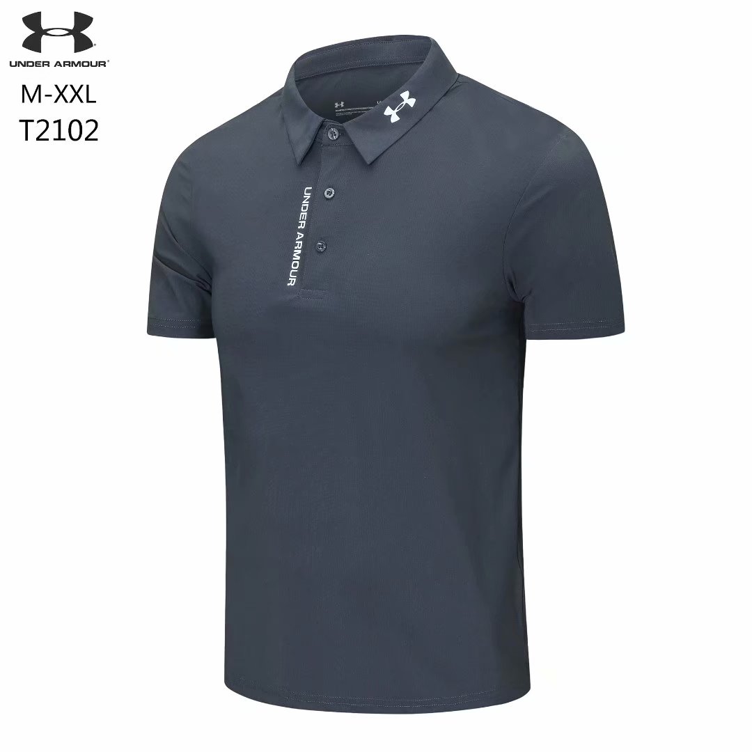 UNDER ARMOUR Áo Thun Polo Ngắn Tay Ôm Body Mẫu 2020 Thời Trang Dành Cho Nam