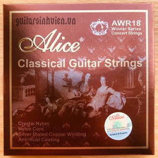 DÂY GUITAR CLASSIC ALICE AWR18 CHÍNH HÃNG - DÂY ĐÀN GUITAR ALICE CHÍNH HÃNG