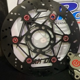 DĨA TPRO RACING SIZE 260 MM  thép đen
