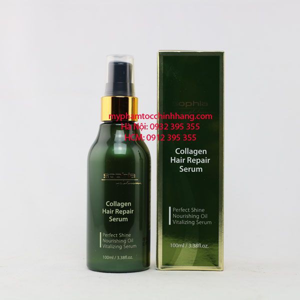 SOPHIA TINH DẦU PHỤC HỒI TÓC COLLAGEN HAIR REPAIR SERUM 100ML