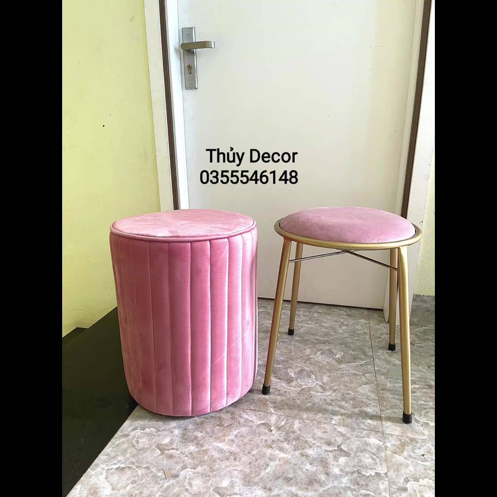 Ghế đôn nhung bàn trang điểm 𝑯𝑨̀𝑵𝑮 𝑳𝑶𝑨̣𝑰 1 ghế sofa G̶I̶Á̶ ̶4̶5̶0̶K̶  𝐠𝐢𝐚̉𝐦 𝐜𝐨̀𝐧 𝟑𝟓𝟓𝐤 | BigBuy360 - bigbuy360.vn