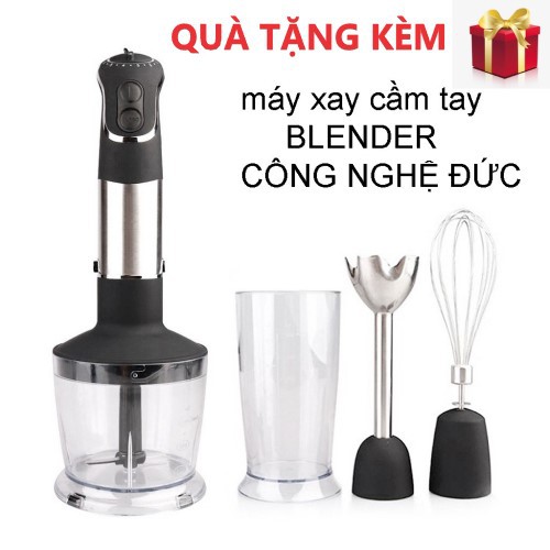 Máy xay cầm tay BLENDER theo công nghệ Đức cao cấp, máy xay sinh tố công suất lớn