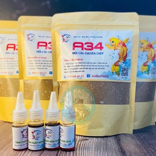 Mồi câu A34+ ngũ cốc siêu chép