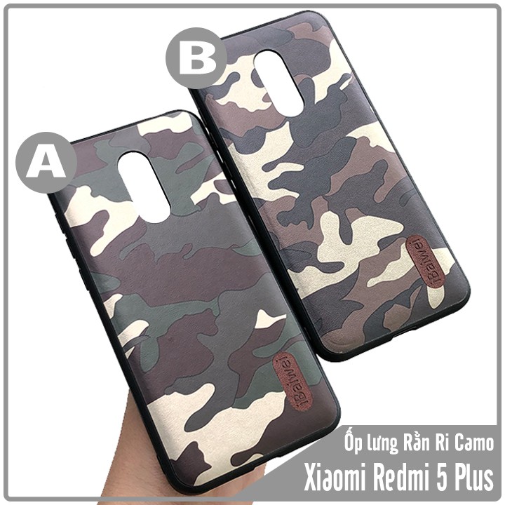 Ốp lưng Xiaomi Redmi 5 Plus Rằn Ri Camo iBaiwei
