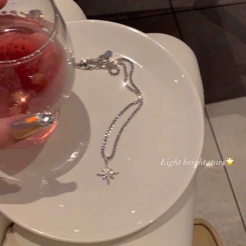 Vòng cổ Hình Ngôi Sao Đính Đá Sang Trọng Cho Nữ