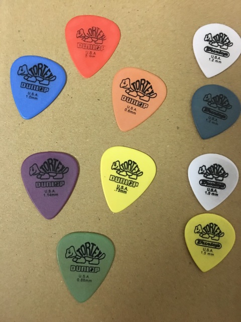 Pick gảy Dunlop nhiều size