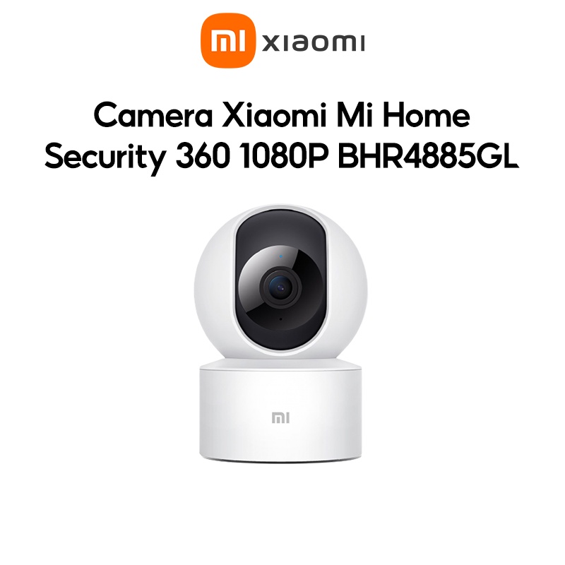 Camera giám sát Xiaomi Mi 360° (1080p) l Độ phân giải cao 1080p | Chế độ toàn cảnh 360° | Tầm nhìn đêm hồng ngoại