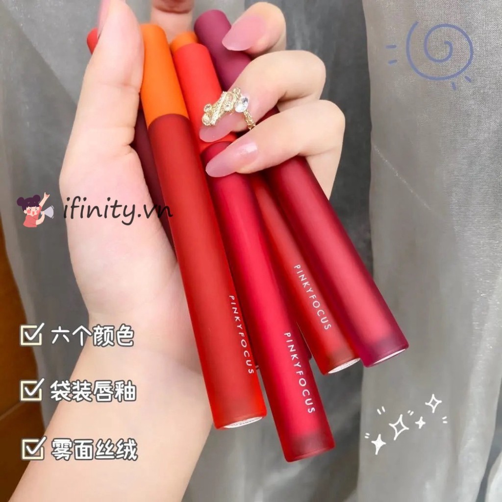 🍉Son lì Fruit mềm mịn như nhung chống thấm nước chống khô môi lâu trôi | BigBuy360 - bigbuy360.vn