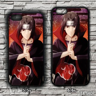 Ốp Lưng Điện Thoại Anime Iphone 5/5s 6/6s 6+/6s+ 7/8 7+/8+ X/Xs - Ốp Lưng Itachi - Naruto (13)