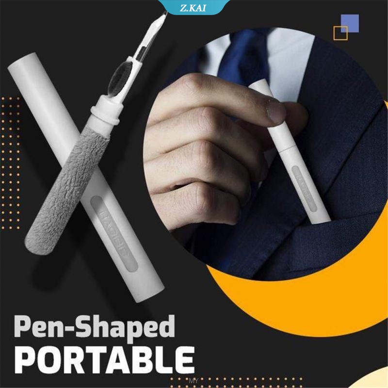 Bút vệ sinh tai nghe bluetooth Bộ bút làm sạch bền bỉ Hộp sạc tai nghe không dây eirpods Bàn chải làm sạch hộp sạc làm sạch sâu Làm sạch sâu