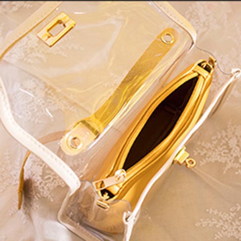 Túi Đeo Chéo Dáng Vuông Nhỏ Phong Cách Hàn Quốc Đơn Giản Thời Trang Cho Nữ