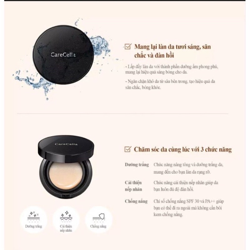 [CHÍNH HÃNG HÀN QUỐC]_ PHẤN NƯỚC 4 IN 1 CARE CELLA