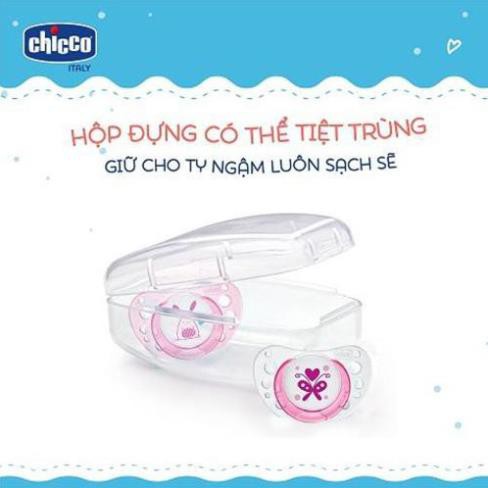 Bộ hai ty ngậm Chicco Physio Air 0 - 6M