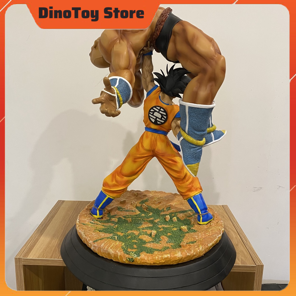 Mô hình SonGoku vs Nappa cực nét cao 43cm - dragonball