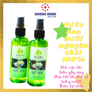 Nước hoa bưởi nguyên chất dưỡng tóc Dương Minh chăm sóc tóc làm đẹp tóc kích mọc tóc 100% thành phần tự nhiên