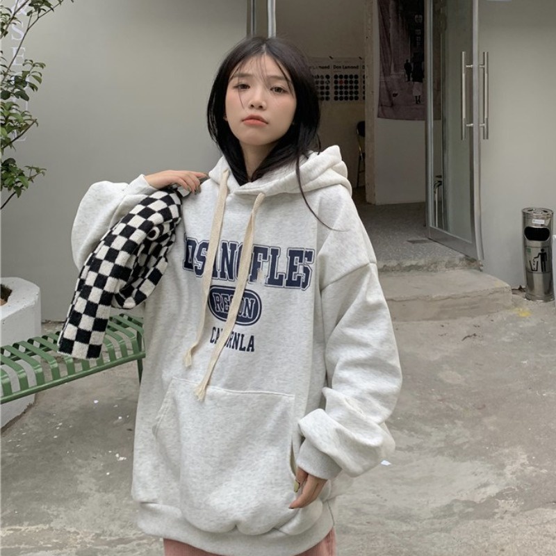 Áo Hoodie Dáng Rộng Unisex Mũ 2 Lớp Có Dây Rút Dài Cao Cấp,Hoodie Tay Phồng Nam Nữ Chất Nỉ Ngoại Dày Dặn | BigBuy360 - bigbuy360.vn