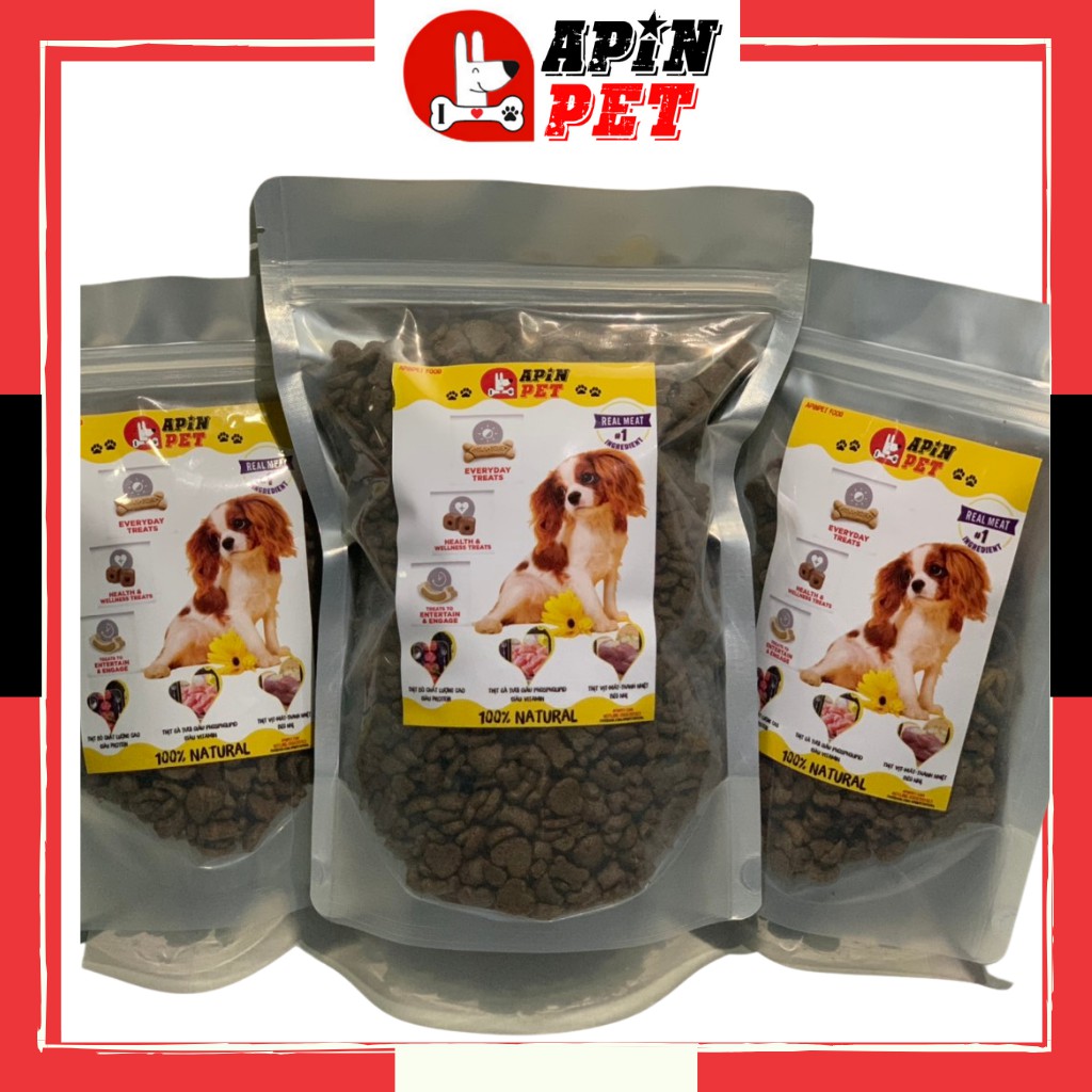 [Mã 44FMCGSALE1 giảm 10% đơn 250K] Đồ Ăn Cho Chó Poodle Thức Ăn Hạt Dòn Thơm Ngon-Shop Apin Pet