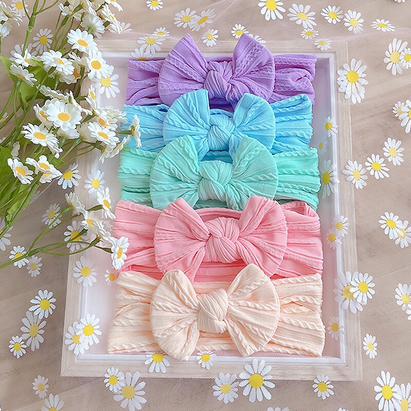 Set 3 Băng Đô Nơ Xinh Xắn Dành Cho Bé Gái