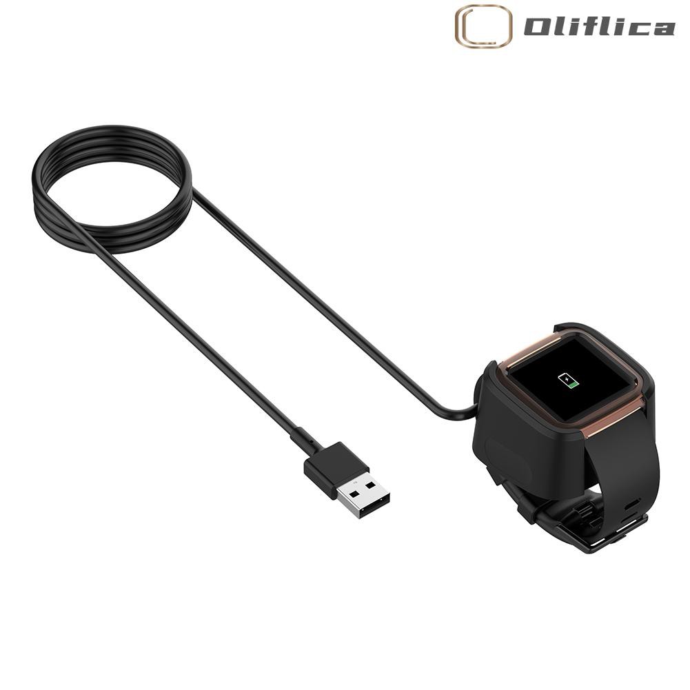 Cáp Sạc Usb 3.28ft Chuyên Dụng Cho Đồng Hồ Thông Minh Fitbit Versa 2