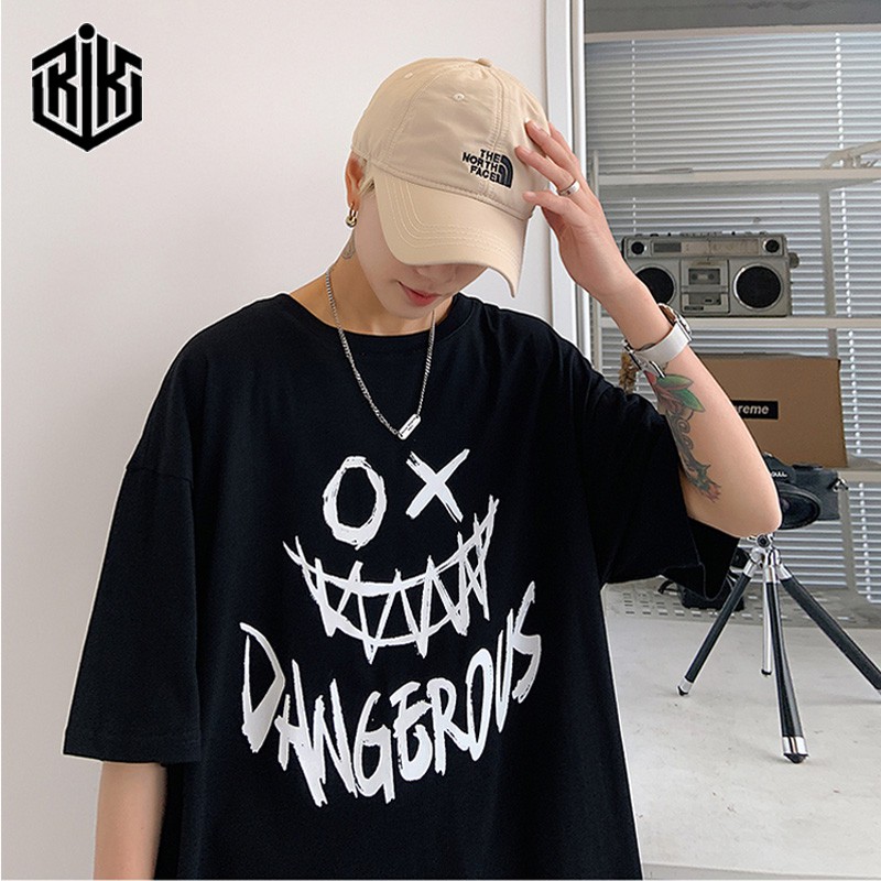 Áo thun form rộng tay lỡ unisex nam nữ oversize ATL103 | BigBuy360 - bigbuy360.vn