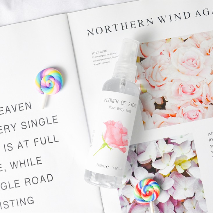 Chai xịt thơm 2in1 Body và xịt thơm phòng hương hoa quả Flower Of Story 100ML - VHT SHOP | BigBuy360 - bigbuy360.vn