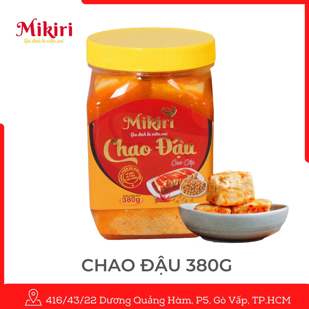 Chao đậu Mikiri hộp 180g - 380g