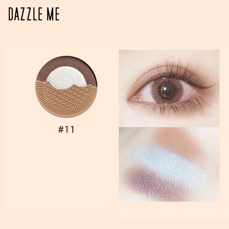 Bảng Phấn Mắt Lì DAZZLE ME Hình Hộp Bánh Qui Nhỏ 4.2g | BigBuy360 - bigbuy360.vn