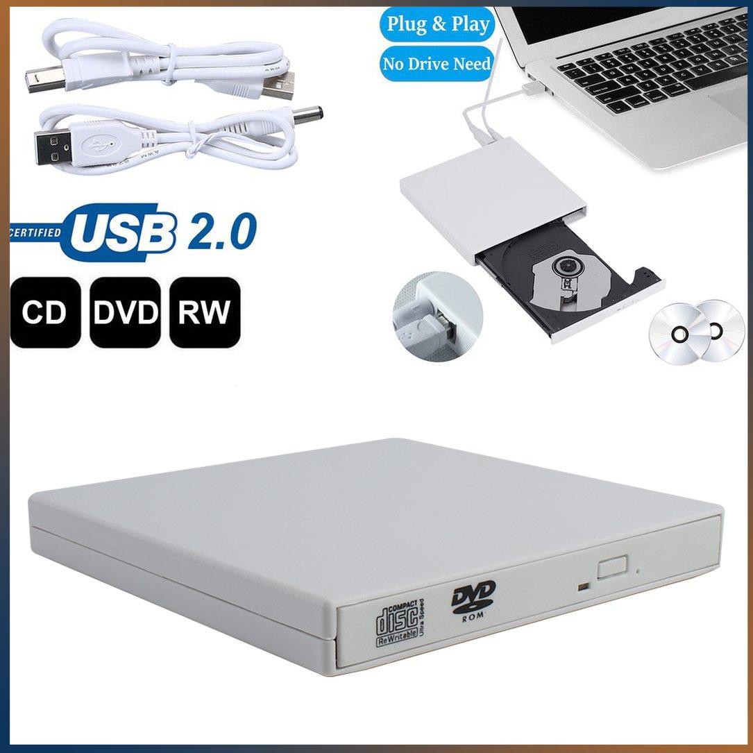 Ổ Đĩa Cd / Dvd Ngoài Usb 3.12 Cho Pc Laptop Win 7 8