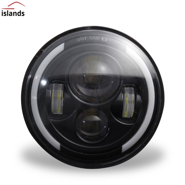 Đèn LED xe hơi hình tròn 7 Inch 150W 15000LM siêu sáng cao cấp