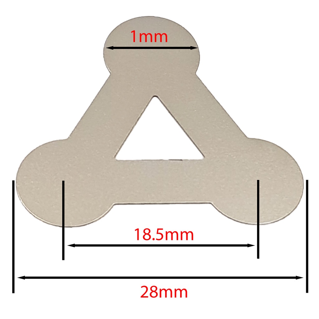 Kẽm hàn cell khối 3 pin 18650