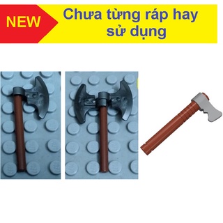 Đồ chơi xếp hình phụ kiện Lego Búa / Rìu, Rìu Tomahawk dành cho lính trung cổ
