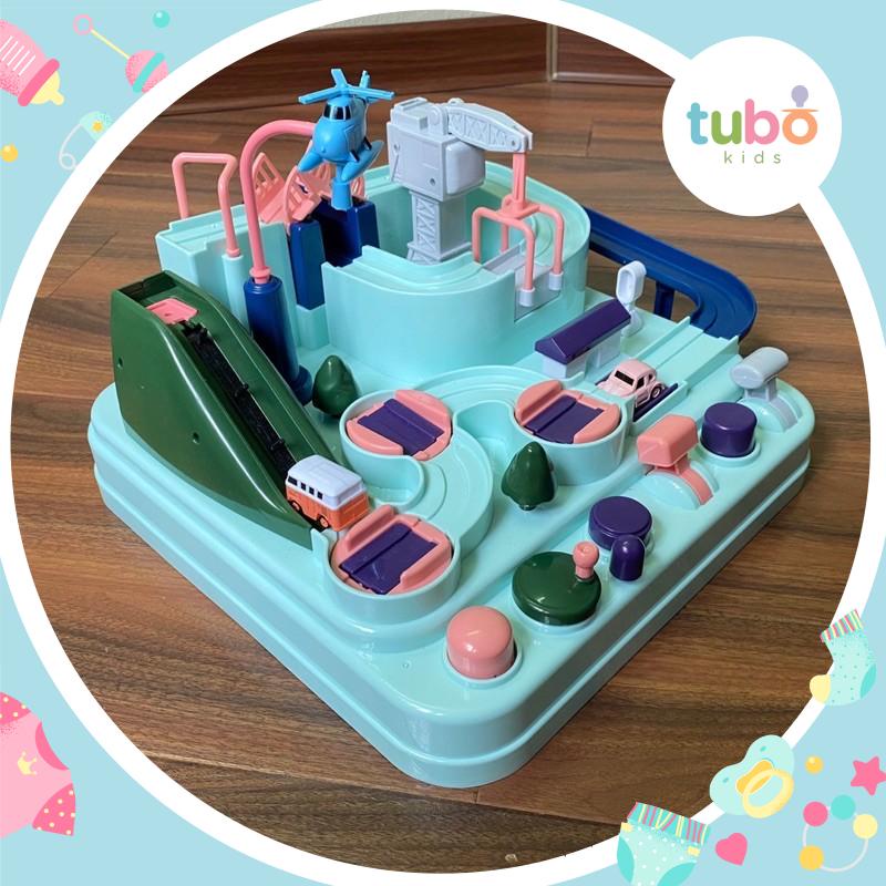 Bộ đồ chơi tương tác ô tô trực thăng cho bé