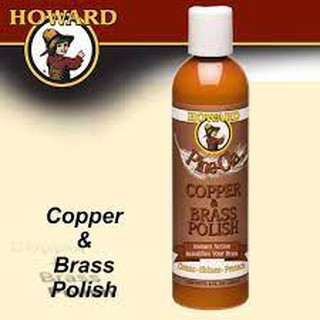 . Dung dịch lau bóng đồ đồng, thau Howard Pine-Ola Copper & Brass Polish, 236ml