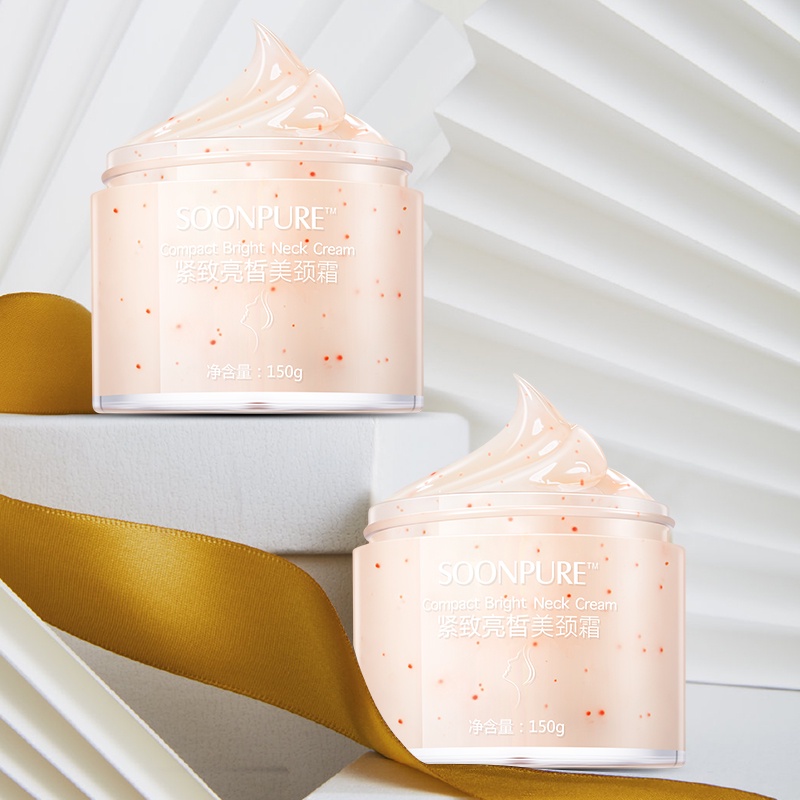 Kem dưỡng da vùng cổ SOON PURE Chống lão hóa Nâng cơ Làm săn chắc Da vùng cổ 150g